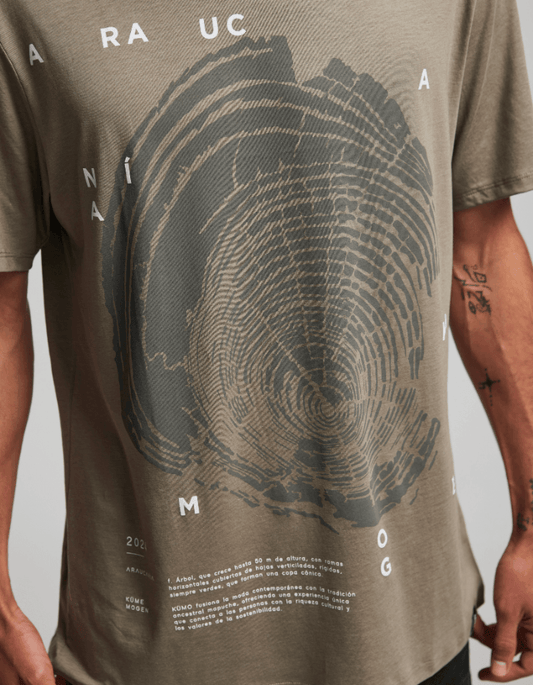 ARAUCANĂŤA Verde Tencel - Organico, biodegradable y compostable - Kumo Chile